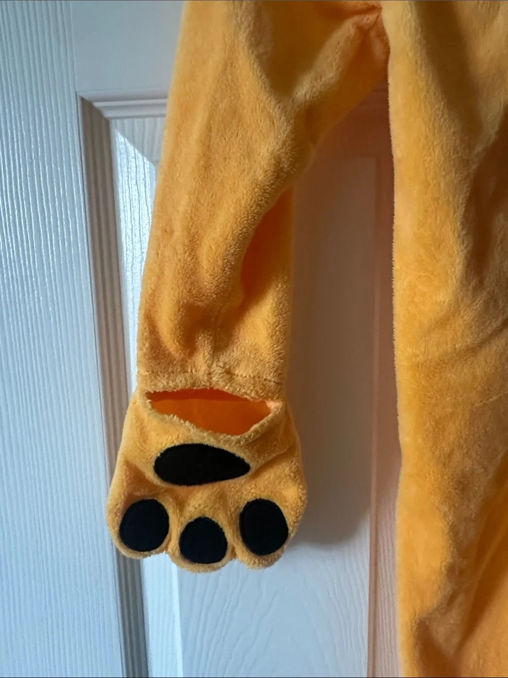 Disney Yellow Pluto Plush Hooded Kids Costume Onesie 4T